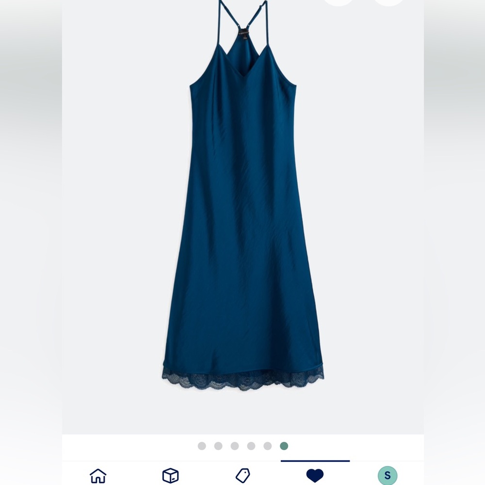 NWT: Satin Slip Dress